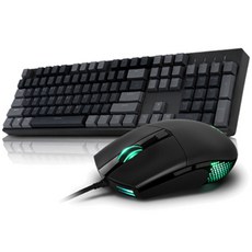 앱코 HACKER 다크그레이 믹스 PBT 키캡 레인보우 LED 기계식키보드 갈축 K3000 + 마우스 A660 3360센서, K3000(키보드), A660(마우스), 키보드(블랙), 마우스(블랙)