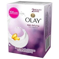올레이 모이스춰 아웃래스트 에이지 디파잉 뷰티 비누, 106g, 2개입
