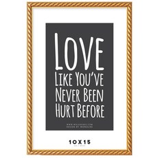 골드뒷받침작은액자