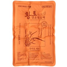 한마음케어 면 황토 냉온 찜질팩 일반형, 1개