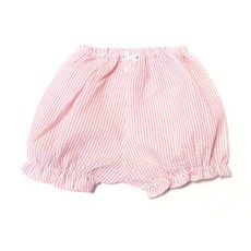우주아이 여아용 호박 속바지 큰줄