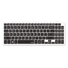 파인피아 LG 15U560 15UD560용 노트북 문자인쇄키스킨 LG12, 블랙, 1개
