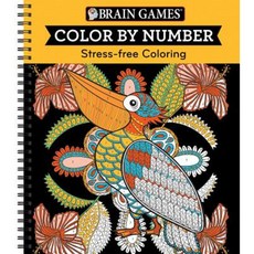 Color by Number Orange Spiral, Publications International, Ltd.