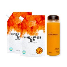 비타나린 비타민 나무 열매원액 500ml x 2p + 트라이탄 보틀, 1세트