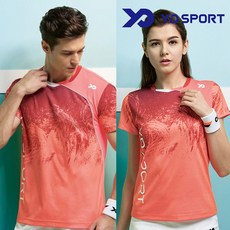와이디스포츠 남성용 스포츠 반팔 티셔츠 TS1703RD