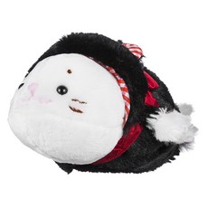 시로탄 검정고양이 봉제인형 21cm, 혼합 색상