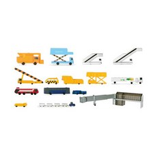 HERPA 複製品 1/500 SCENIX 機場配件 I 19 部分 HE519472SET 機場西洋鏡人偶套組, 1套