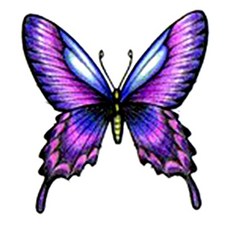 파티복닷컴 나비 웬디 타투 스티커, AC35, 1개