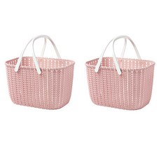 블럭마트 욕실 다용도 수납바구니 랜덤 발송, 2개입