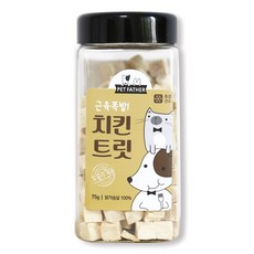 펫파더 동결건조 강아지 간식 75g, 치킨트릿, 1개