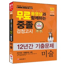 2016 중졸 검정고시 12년간 기출문제 미술, 시대교육
