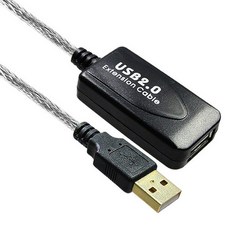마하링크 USB 2.0 연장 리피터 무전원 케이블, 1개, 15m