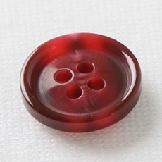HR빅버튼 워킹 단추 18mm, 와인, 8개 와인, 8개입