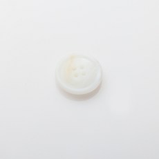 HR빅버튼 호동 무광 단추 25mm, 화이트, 4개