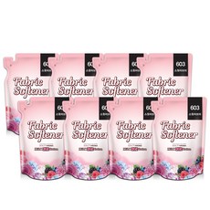아토세이프 밀크코튼 퍼퓸 섬유유연제 스윗러브미 리필, 700ml, 8개입