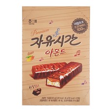 해태 자유시간 아몬드 초코바, 36g, 12개