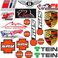 馬達貼紙摩托車改裝貼紙套組, 1套, 調音 4