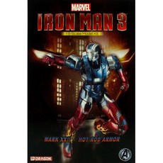 드래곤 아이언맨3 핫로드 아머 프라모델 키트 피규어 1/9 DR383327KIT, 1개