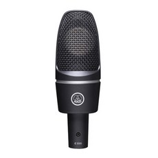 AKG 라이브 및 스튜디오용 유선마이크 블랙, C3000