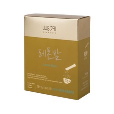 쌍계명차 레몬밤 허브티 분말 스틱, 1g, 12개