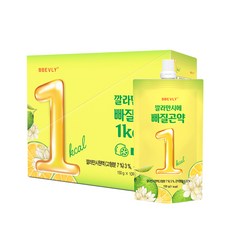 빼블리 깔라만시에 빠질곤약젤리, 150g, 10개입