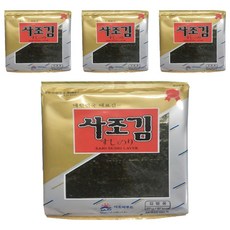 사조 스시 & 김밥 전용 김, 27g, 4개