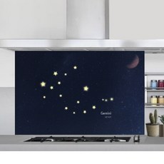  키친아트갤러리 주방시트지 쌍둥이자리, 1개 