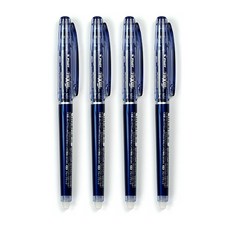 파이롯트 니들 펜 0.4mm, 블랙 블루, 4개입