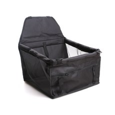 펫나인 반려동물 자동차용 매쉬 카시트, 블랙, 1개