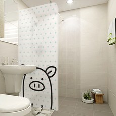 디자인수풀 북유럽 스타일 샤워 윈도우 시트지, SW579