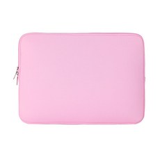 아리코 맥북 노트북 파스텔 파우치, 핑크, 15.6in