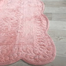 리빙홈데일리 제노아 워싱 극세사 소파패드, 핑크