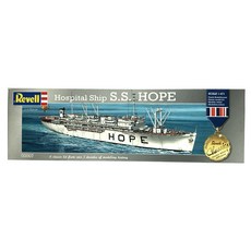 Revell 醫院船 SS HOPE 塑料模型 1:471 RVG0298, 1個