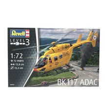 Revell 1:72 BK-117 ADAC RVG0421 塑料模型, 1個
