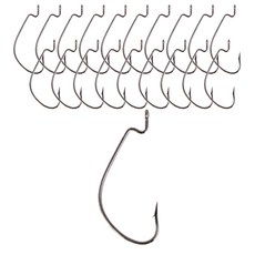 루어팩토리 WORM101 와이드갭 루어바늘 LFH-101, 20개입