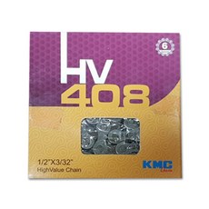 KMC 自行車鏈條 HV408, 單色, 1個