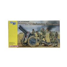 DRAGON 塑料模型 1/35 機械化牽引 15 厘米 s.IG.33 步兵槍帶乘員, 1個
