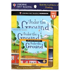 Usborne First Reading Workbook Set 1-15 : Under the Ground (with CD), Usborne Publishing Ltd