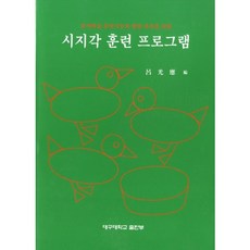 시지각 훈련 프로그램:문자학습 준비기능의 발달 촉진을 위한, 대구대학교출판부, 여광응 저 대구대학교출판부, 여광응 저