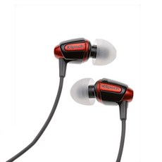 클립쉬 PROMEDIA IN EAR 이어폰, 단일 상품, Black + red accents