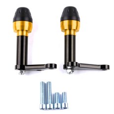 SEP 모터사이클 튜닝 부품 야마하 R3/R25 호환 알루미늄 CNC 프레임 슬라이더 G MP0503, 1세트