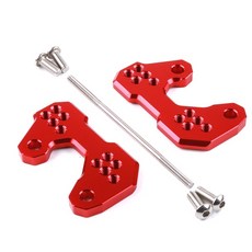 SEP 모터사이클 튜닝 부품 야마하 MT03 호환 알루미늄 CNC 풋페달 업그레이드 파츠 R MP0514, 1개