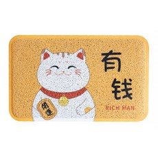 DM 알럽홈 노르딕 PVC 바닥 매트, 고양이