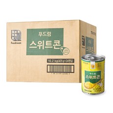 푸드림 대한제당 스위트콘 통조림, 425g, 24개입
