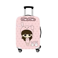 스토어33 파스텔 일러스트 여행용 캐리어 커버