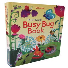 HC Usborne Pull Back Busy Bug Hardcover, Usborne Books