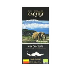 까쉐 유기농 밀크 초콜릿, 100g, 1개