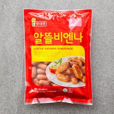 롯데햄 알뜰비엔나 소시지, 570g, 1개