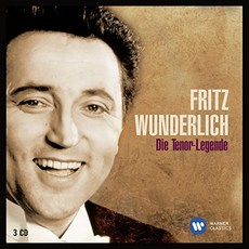 FRITZ WUNDERLICH - DIE TENOR-LEGENDE 전설의 테너 분덜리히 EU수입반, 3CD