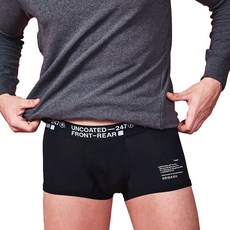 언코티드 박스브리프 로라이즈 남성팬티 1p